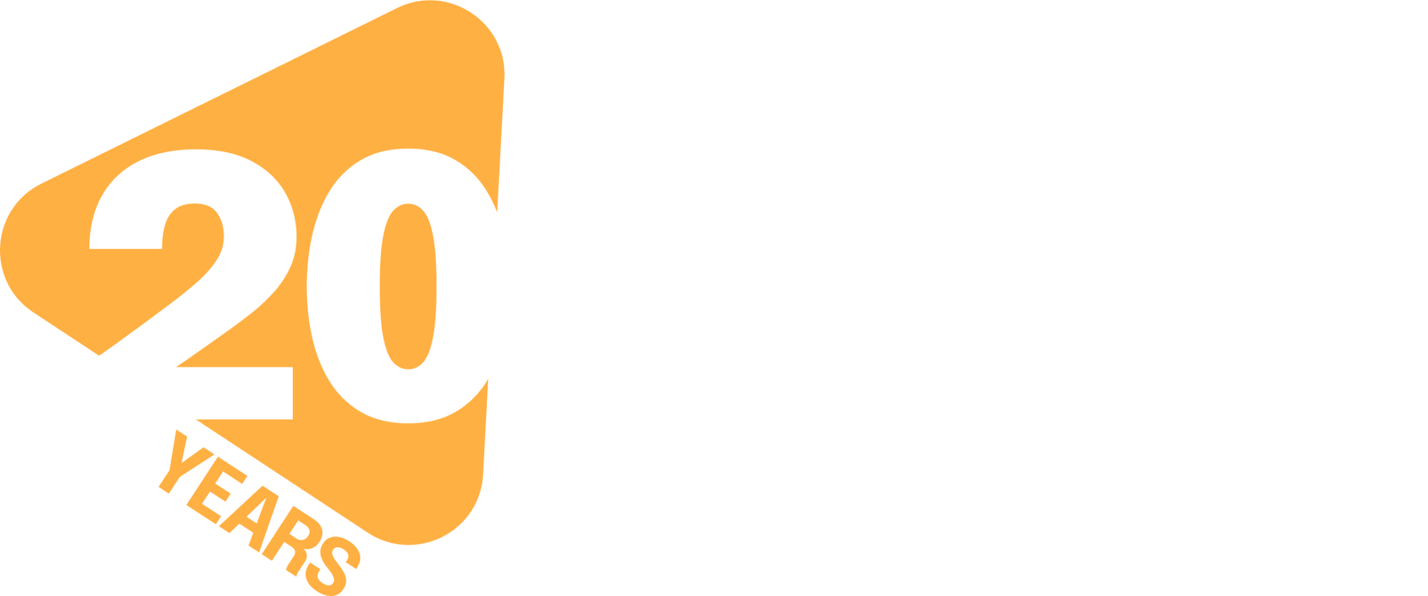 Orange triangle with 